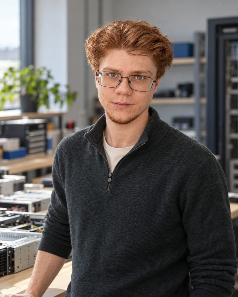 Porträt von Maxim Moisa